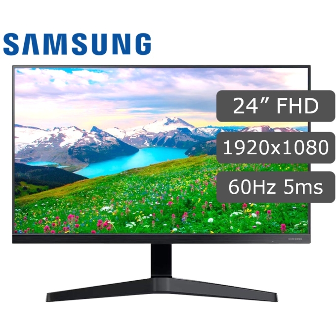 Monitor Samsung 24pulgadas 1920x1080, 1 HDMI, 60Hz, 5ms LS24C310EALXPE / SAMSUNG