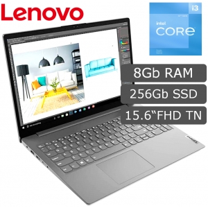 Laptop Lenovo V15 G3 IAP Intel i3-1215U, Memoria 8Gb RAM DDR4, Disco Solido 256Gb SSD M.2, Pantalla 15.6 FHD TN