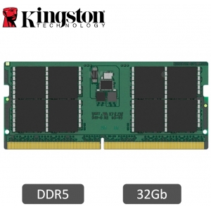Memoria RAM Kingston 32Gb DDR5 4800MHz, SODIMM KCP548SD8-32 CL40, 1.1V, 262-pin, Non-ECC Laptop