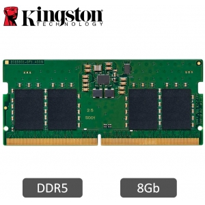 Memoria RAM Kingston 8Gb DDR5 4800MHz, SODIMM KVR48S40BS6-8 CL40, 1.1V, 262-pin, Non-ECC Laptop