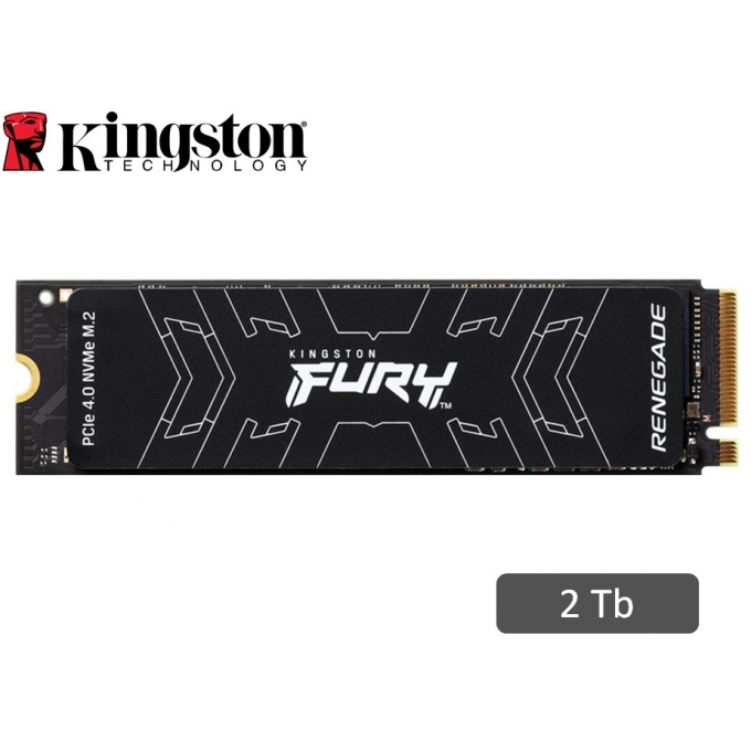 Disco Duro Estado Solido SSD Kingston FURY Renegade 2TB, M.2 2280 PCIe 4.0 NVMe interno / KINGSTON