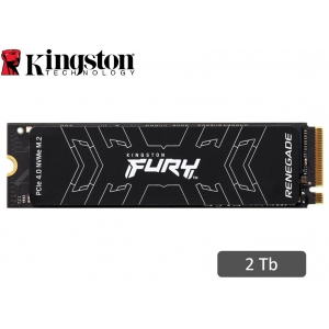 Disco Duro Solido Kingston FURY Renegade 2TB, M.2 2280 PCIe 4.0 NVMe interno