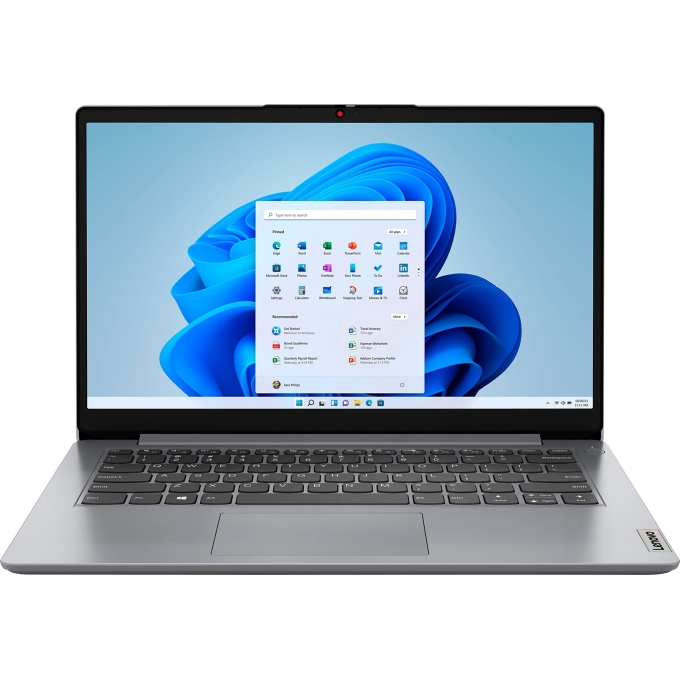 Laptop Lenovo IdeaPad 1, AMD Ryzen5 7520U 2 2.8/4.3GHz, Memoria RAM 8Gb,Disco Solido 512 Gb, Pantalla 15.6pulgadas FHD IPS / LENOVO