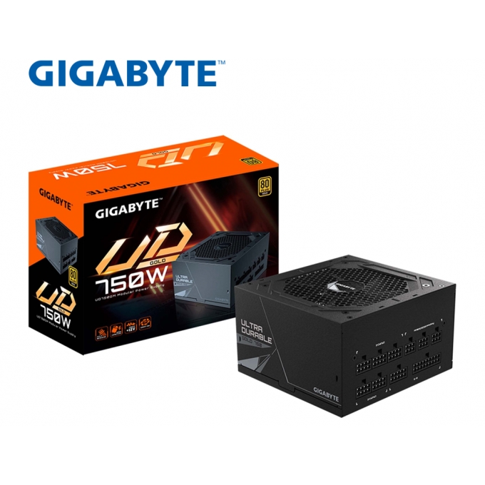 Fuente de Poder GigaByte UD750GM 80+ GOLD FM / GIGABYTE