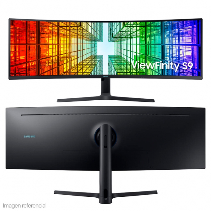 Monitor Samsung 49pulgadas UltraWide Curvo (1800R) LED VA 5120x1440, 32:9, HDMI / DP / Headphone / Samsung