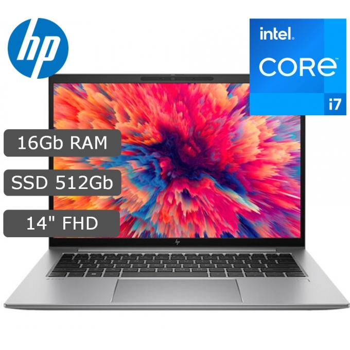 Laptop HP ZBook Firefly G9 I7-1255U 16Gb RAM - 512Gb SSD - Video 4Gb - WINDOWS 11PRO - Pantalla 14pulgadas / HP