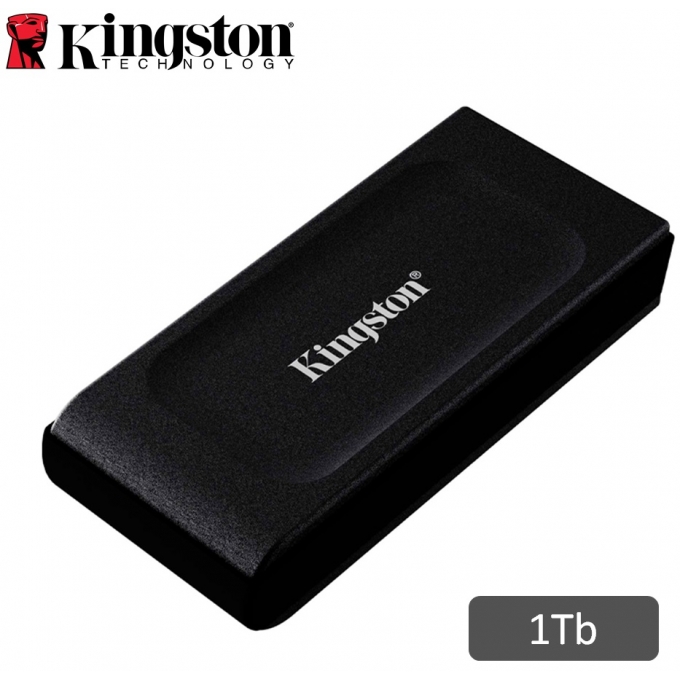 Disco Duro Estado Solido SSD Externo Kingston XS1000, 1Tb, USB 3.2 Gen 2 Tipo-C / Kingston