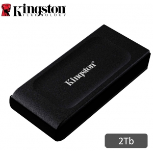 Disco Solido Externo Kingston XS1000, 2TB, USB 3.2 Gen 2 Tipo-C