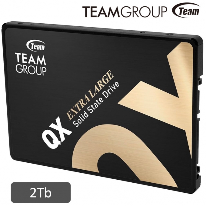 Disco Duro Solido SSD Teamgroup 2Tb QX 3D NAND QLC 2.5 / Teamgroup