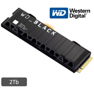 Disco Duro Solido SSD WesternDigital Black SN850X NVMe 2Tb, M.2 2280, PCIe Gen 4.0 x4