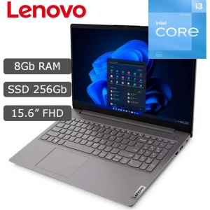 Laptop Lenovo V15 G3 i3-1215U 1.2/4.4GHz, Memoria 8Gb DDR4-3200MHz, Disco 512Gb SSD M.2, Pantalla 15.6 FHD