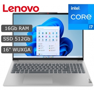 Laptop Lenovo IdeaPad Slim 5 i7-13620H 2.40/4.90GHz, Memoria 16GB LPDDR5-5200, Disco 512GB SSD M.2, Pantalla 16