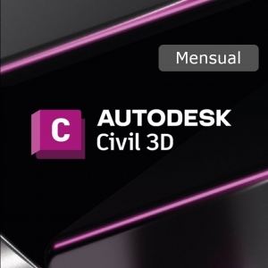 Licencia Autodesk Autocad Civil 3D Windows/Mac - Mensual - 1PC