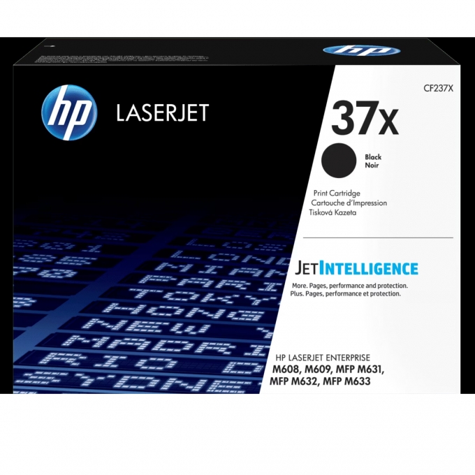 TONER HP CF237X (37X) NEGRO ENT M631 25KPG. / HP