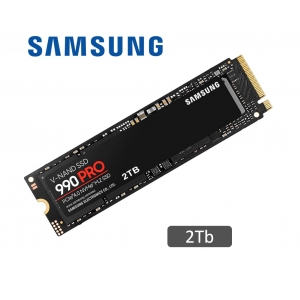 Disco Duro solido Samsung 990 PRO 2TB M.2 2280, PCIe Gen 4.0 x4, NVMe 2.0