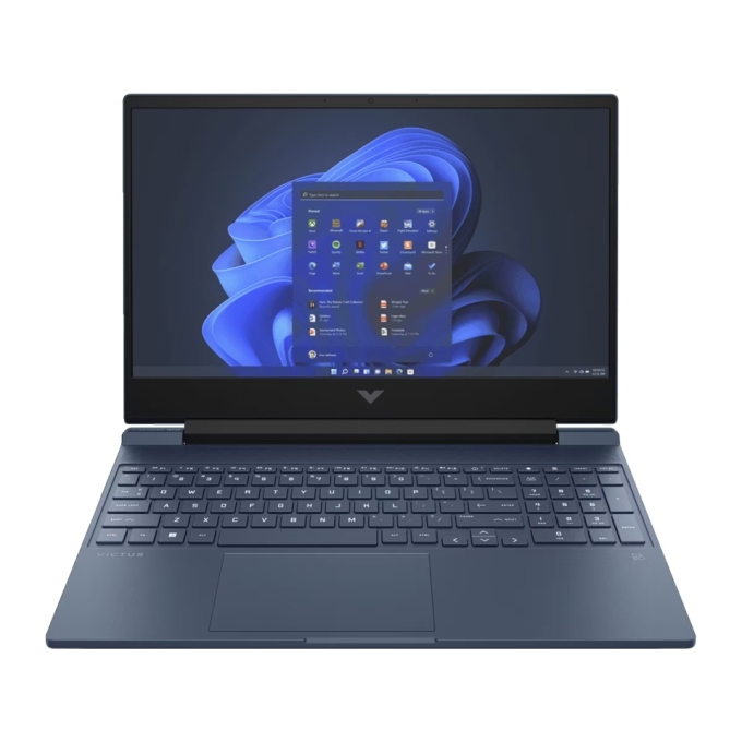 Laptop HP Victus 15-fa0007la, Core i7-12650H 4.7GHz, Memoria RAM 16Gb DDR4-3200, Disco Solido 512Gb SSD M.2 PCIe Gen 4 NVMe, Video NVIDIA GeForce RTX 3050 4GB GDDR6, Pantalla 15.6pulgadas FHD IPS, Win11 Home SL, Gamer / HP