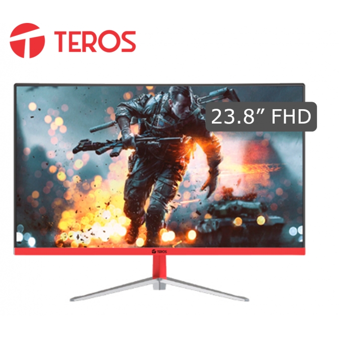 Monitor Teros TE-2471G, 23.8pulgadas VA, 1920x1080 Full HD, HDMI, CURVO / TEROS