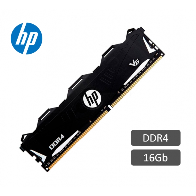 Memoria RAM HP V6 Series, 16GB, DDR4, 3200 MHz, PC4-25600, CL-16, 1.35V / HP