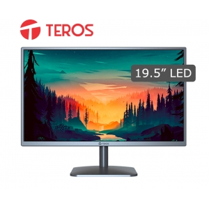 Monitor Teros TE1914S, Pantalla 19.5 Led, 1600x900, HDMI / VGA / Audio/ Speaker