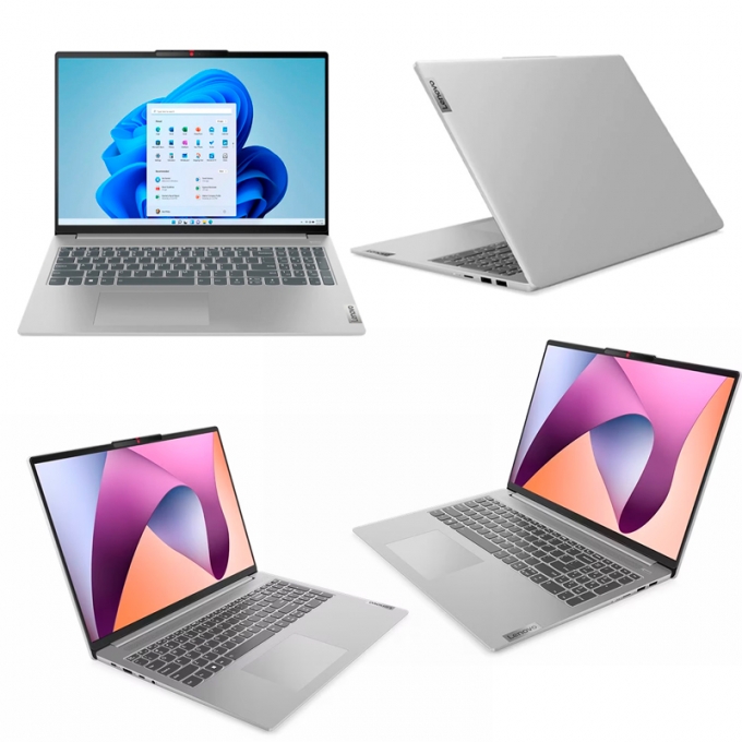 Laptop Lenovo IdeaPad Slim 5, Core i7-13620H 2.4/4.9GHz, Memoria Ram 16GB LPDDR5-5200, Disco duro 512 Gb, Pantalla 16pulgadas WUXGA IPS / LENOVO
