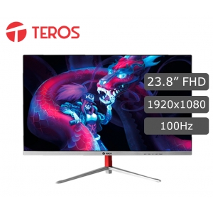 Monitor Teros TE-2401S,Pantalla 23.8 VA, 100Hz, 1920x1080 Full HD, VGA, HDMI, CURVO