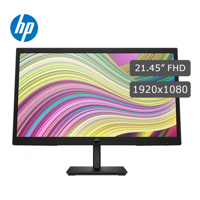 Monitor HP P22v G5, Pantalla 21.45pulgadas FHD (1920 x 1080 a 75Hz) VA, HDMI / VGA, Color Negro. / HP