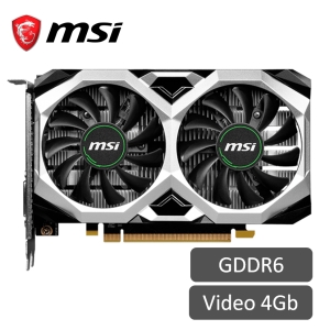 Tarjeta de video MSI GeForce GTX 1650 D6 VENTUS XS OCV3, 4GB GDDR6, PCIe Gen 3.0 x16
