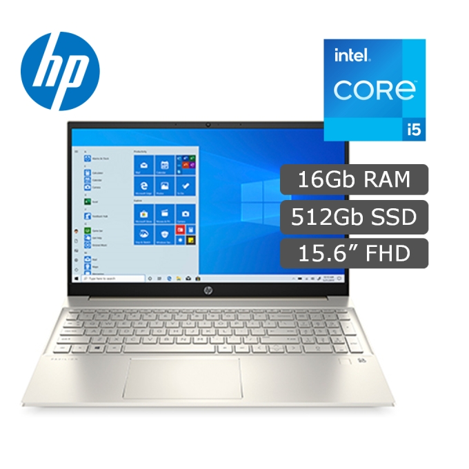 Laptop HP Pavilion Laptop 15-eg2500la, Core i5-1235U hasta 4.40GHz, Memoria Ram 16GB DDR4, Pantalla 15.6pulgadas FHD / HP