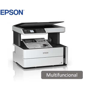 Impresora Multifuncional de tinta Epson EcoTank ET-M2170, imprime/escanea/copia, USB/LAN/WiFi.