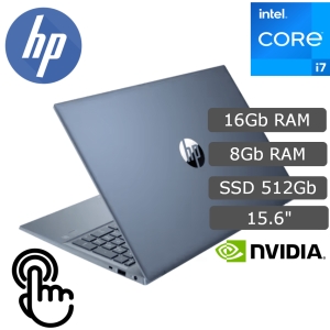 LAPTOP HP PAVILION 15-EG3045 CORE I7-1355U 512GB SSD 16GB MX550 2GB 15.6 TOUCHSCREEN WIN11
