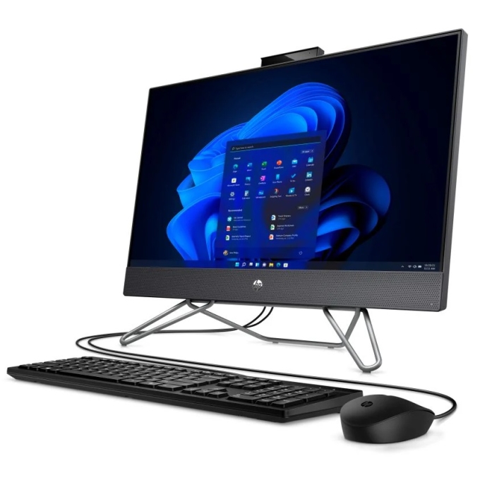 AIO HP ProOne 240 G9, Core i5-1235U 1.30/4.40GHz, Memoria RAM 8Gb DDR4, Disco Solido 256Gb M.2 SSD, Pantalla 23.8pulgadas LCD LED FHD UWVA / HP