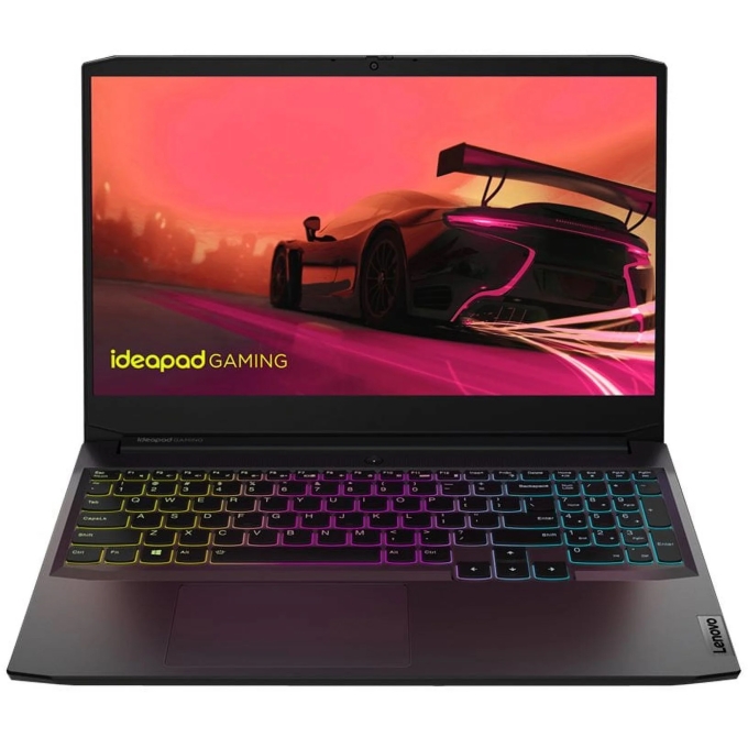 Laptop Lenovo IdeaPad Gaming 3, Intel i5-12450H, Memoria RAM 8Gb DDR4, Disco Solido 512Gb SSD M.2, Video NVIDIA GeForce RTX 3060 6Gb GDDR6, Pantalla 15.6pulgadas FHD IPS, Gamer / Lenovo