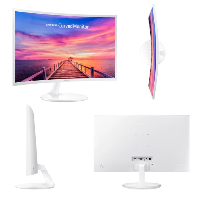 Monitor Samsung 27pulgadas Curvo, 1920x1080 FHD, HDMI / VGA / Audio - LC27F391FHNXZA / Samsung