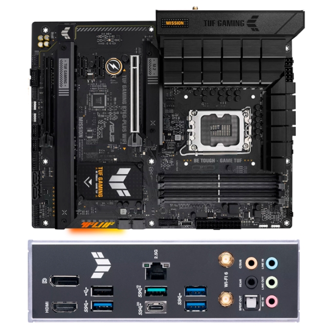 Motherboard ASUS TUF GAMING B760-PLUS WIFI, Chipset Intel B760, LGA1700, ATX / ASUS