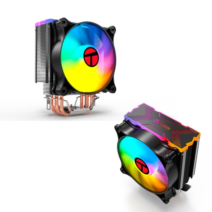 Cooler para procesador TE-8162N, Intel y AMD, TDP 150W Max, Aire / 