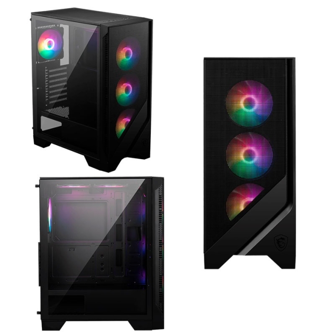 Case MSI MAG FORGE 120A AIRFLOW, Mid Tower Gamer / Teros