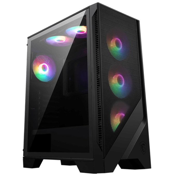 Case MSI MAG FORGE 120A AIRFLOW, Mid Tower Gamer / Teros