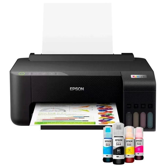 Impresora Epson EcoTank L1250, Imprime / Inalambrica Wifi / USB de alta velocidad / Epson