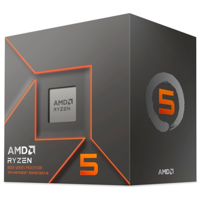 Procesador AMD Ryzen 5 8500G 3.50 / 5.00 GHz, 16MB L3 Cache, 6-Cores, 4nm, TDP: 65W / AMD