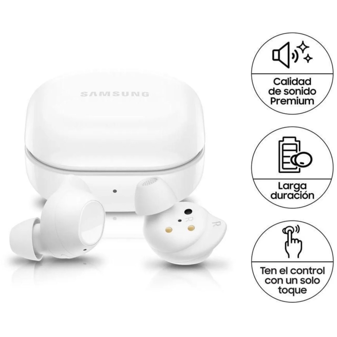 Audifonos Samsung Buds FE Inalambricos Galaxy Bluetooth Color Mystic White (Blanco) / Samsung