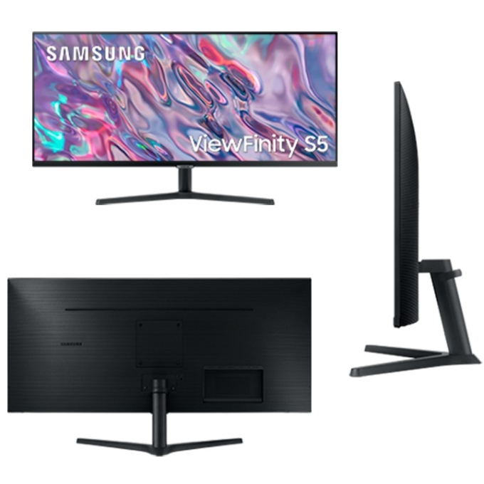 Monitor Samsung Viewfinity S5 34C500, 34pulgadas LCD VA, Ultra-WQHD (3440x1440), HDMIx2/DP/HP-IN Ultrawide / Samsung