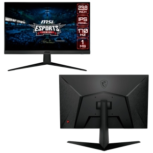 Monitor MSI G2412, 23.8 FHD IPS, 1ms 170Hz 1920x1080, HDMI(2) / DP / Earphone out Gamer