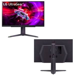 Monitor Gaming LG 27pulgadas UltraGear 27GR75Q, QHD IPS (2560x1440) 165Hz, HDMI x2, DP x1, HP-Out x1 Gamer / LG