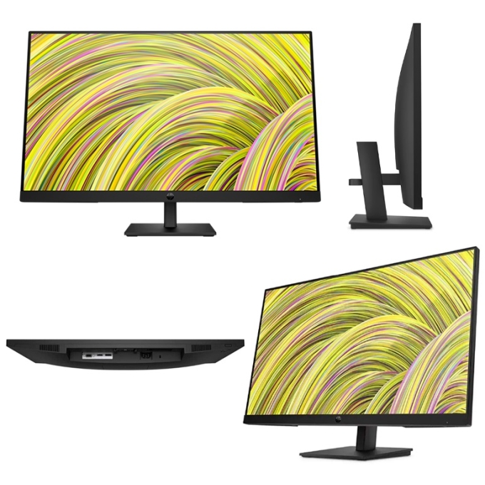 Monitor HP P27h G5 27pulgadas LED / FHD / IPS / 16:9 / 75Hz, HDMIx1 / VGAx1 / Altavoces Duales (2Wx2) / HP