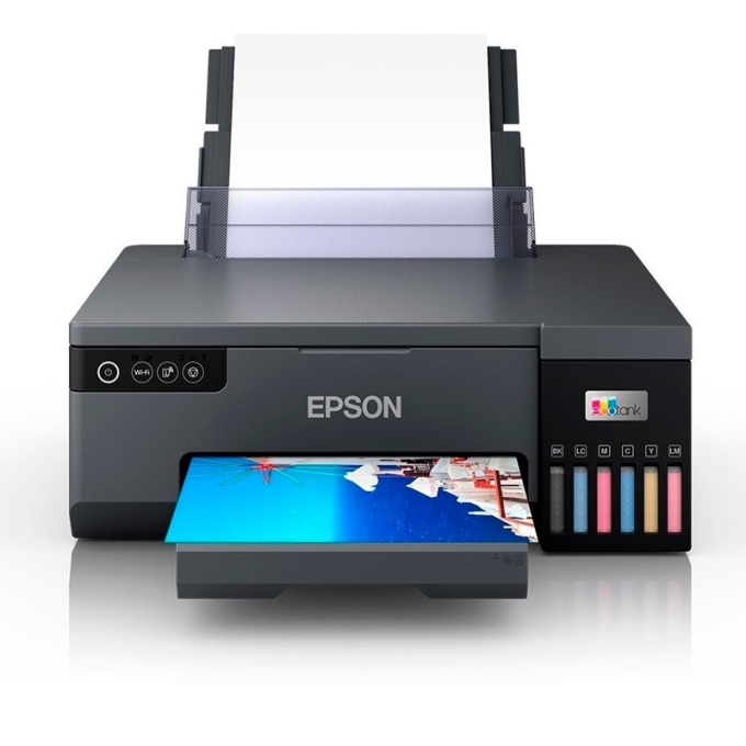 Impresora Fotografica Epson Ecotank L8050, PVC/CD/DVD, USB, Wi-Fi, Wi-Fi Direct / Epson