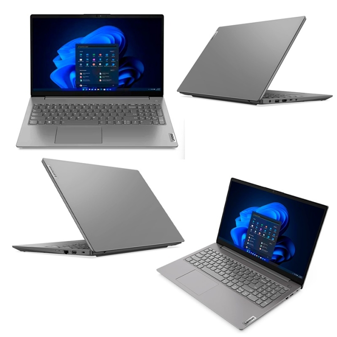 Laptop Lenovo V15 G4 IRU, Intel i5-13420H 2.1/4.6GHz, Memoria RAM 8Gb DDR4-3200MHz, Disco Solido 512Gb SSD M.2 2242 PCIe, Pabtalla 15.6pulgadas FHD / Lenovo