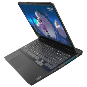 Laptop Lenovo IdeaPad Gaming, AMD Ryzen7 6800H 3.2/4.7GHz, Memoria RAM 16Gb DDR5-4800, Disco Solido SSD 512Gb M.2 2242 PCIe 4.0x4 NVMe, Video NVIDIA GeForce RTX 3050 4GB GDDR6, Pantalla 15.6