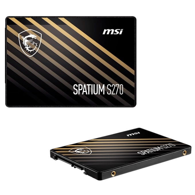 Disco Duro Estado Solido SSD MSI SPATIUM S270 SATA 2.5pulgadas 240GB, SATA III 6.0 Gbps / MSI