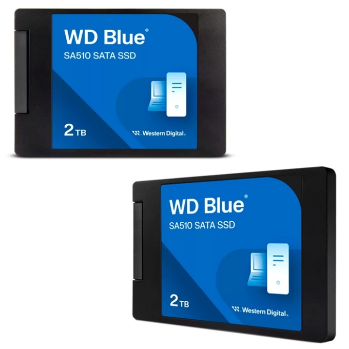 Disco Duro Estado Solido SSD Western Digital Blue, WDS200T3B0A, 2TB, SATA 6Gb/s, 2.5pulgadas, 7mm interno / Western Digital