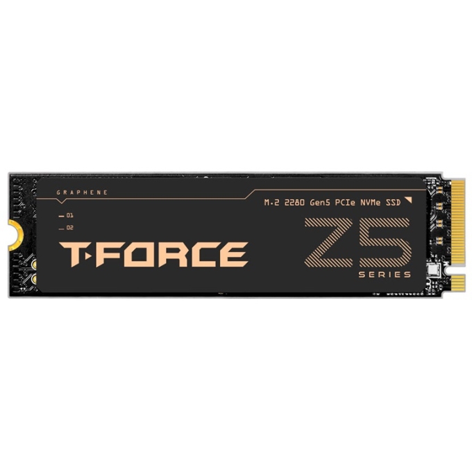 Disco Duro Estado Solido SSD TEAMGROUP T-FORCE 2TB Z540 M.2 PCIe SSD, PCIe Gen5x4 con NVMe / TEAMGROUP